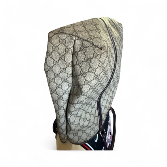 GUCCI GG Supreme Tote Shoulder BAG 223668 Signed Made in Italy 🇮🇹 Stunning Purse - Picture 13 of 15